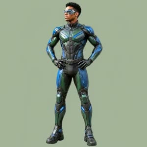 Superhero Emerald